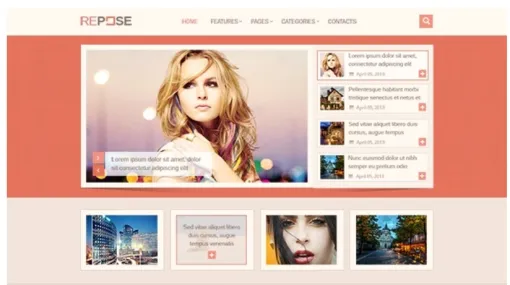 Repose WordPress Theme 1.3.0 GPL Theme