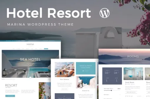 Resort Hotel WordPress Theme 2.2 GPL Theme