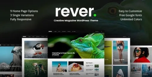 Rever 1.0.3 GPL Theme