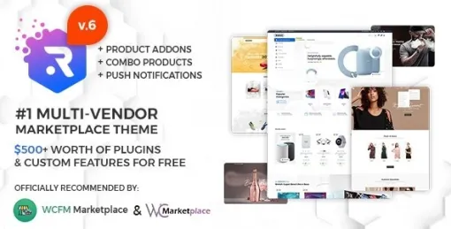 Rigid WooCommerce Theme for WCFM Multi Vendor Marketplaces and single shops 6.1.9 GPL Theme