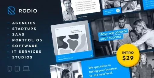 Rodio – Creative Multipurpose WordPress Theme 1.0.0 GPL Theme
