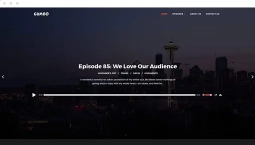 SecondLine Gumbo WordPress Theme 1.5.4 GPL Theme