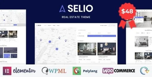 Selio Real Estate Directory 1.7 GPL Theme
