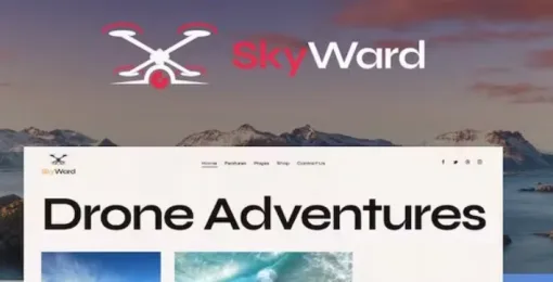 Skyward – Drone Aerial Videography WordPress Theme 1.0 GPL Theme