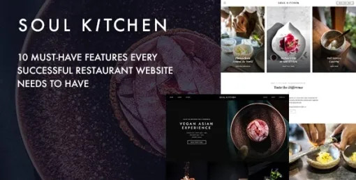 SoulKitchen Restaurant WordPress Theme 1.04 GPL Theme