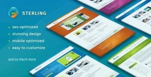 Sterling Responsive WordPress Theme 3.0.8 GPL Theme