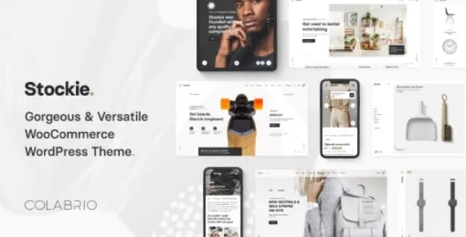 Stockie  – Multi-purpose Creative WooCommerce Theme 1.4.5 GPL Theme