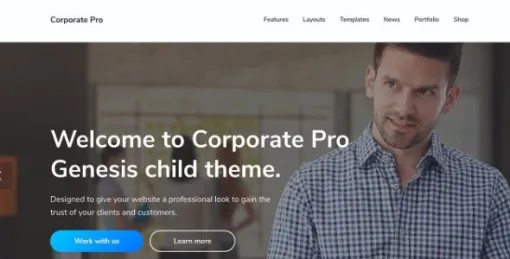 StudioPress Corporate Pro Theme 1.1.1 GPL Theme
