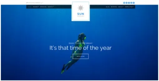 Sun Resort – CSSIgniter 1.7.2 GPL Theme