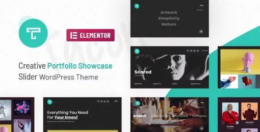 Tacon A Showcase Portfolio WordPress Theme 1.7 GPL Theme