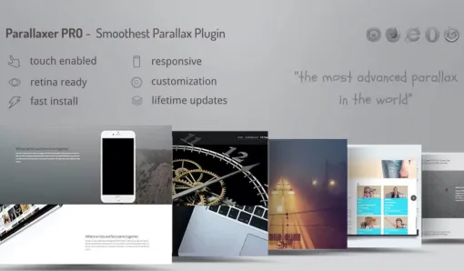 The Parallaxer WP Parallax Effects on Content 3.14 GPL Plugins