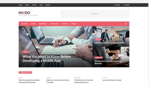 Theme Junkie – Insido 1.0.3 GPL Theme