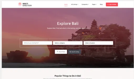 Theme Junkie – MultiDirectory 1.0.0 GPL Theme