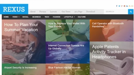 Theme Junkie – Rexus 1.0.8 GPL Theme