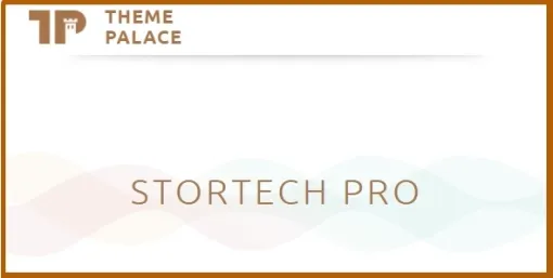 Theme Palace Stortech Pro 1.0.1 GPL Theme