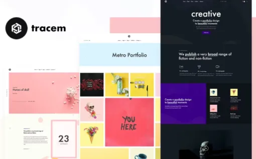 Tracem Agency Portfolio WordPress Theme 1.0.5 GPL Theme