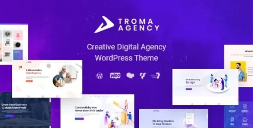 Troma Digital Agency WordPress 1.1.8 GPL Theme