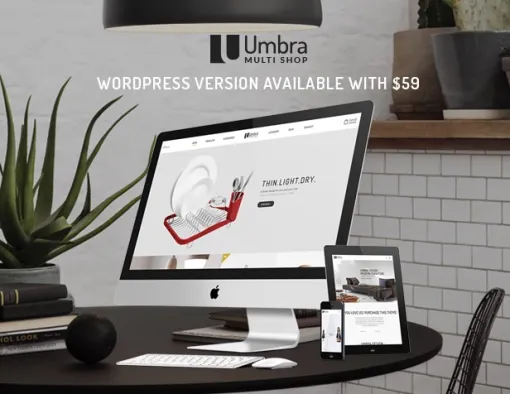 Umbra Multi Concept WooCommerce WordPress Theme 1.4.3 GPL Theme