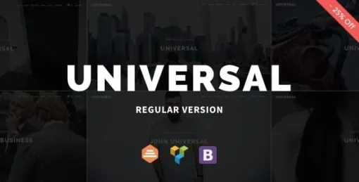 Universal Corporate WordPress Multi-Concept Theme 1.1.0 GPL Theme