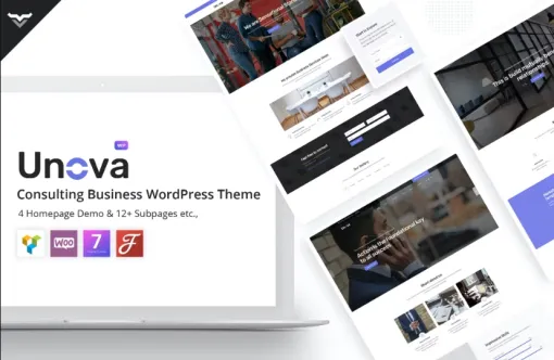 Unova Consulting Business WordPress Theme 1.7.6 GPL Theme