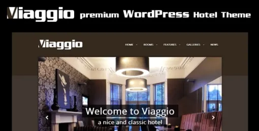 Viaggio – WordPress Hotel Theme 1.01 GPL Theme