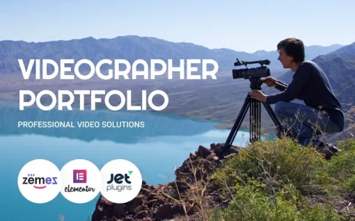Videographer Portfolio WordPress Theme 1.0.1 GPL Theme