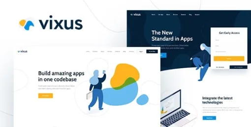 Vixus 1.0.5 GPL Theme