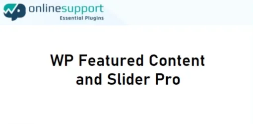 WP Featured Content and Slider Pro  – Essential Plugin 1.8 GPL Plugins