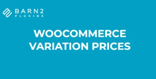 WooCommerce Variation Prices 1.2.3 GPL Plugins