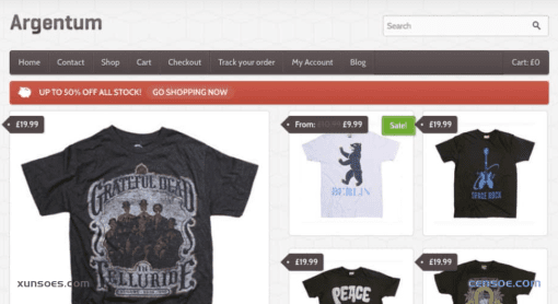 WooThemes Argentum Premium Theme 1.8.4 GPL Theme