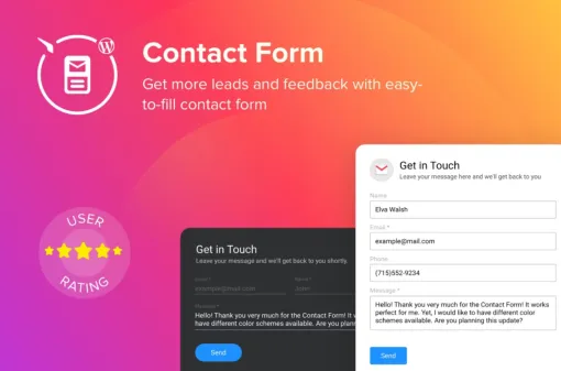 WordPress Contact Form Plugin 2.3.1 GPL Plugins