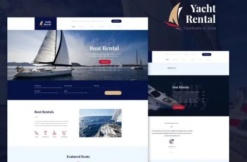 Yacht Rental 2.0.0 GPL Theme