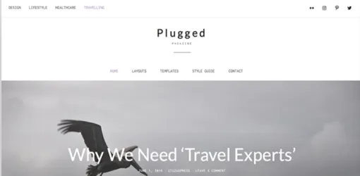 ZigZagPress Plugged 1.3 GPL Theme