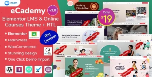eCademy 6.6 GPL Theme