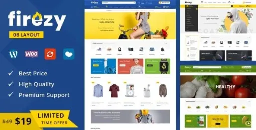 firezy Multipurpose WooCommerce Theme x 5.9.x 5.9.x GPL Theme